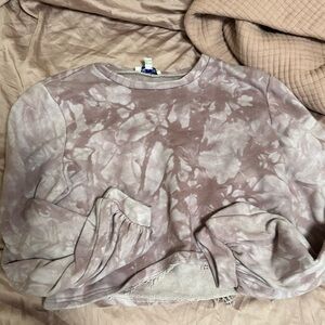 She + Sky long sleeve crop top